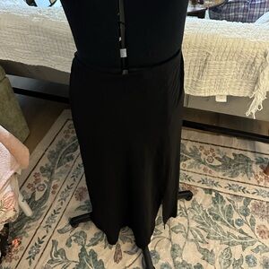 Time and Tru Black Maxi Skirt